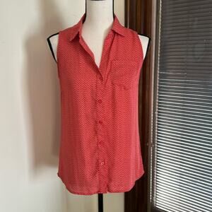 The Limited | Sleeveless Button Down Blouse Size XS